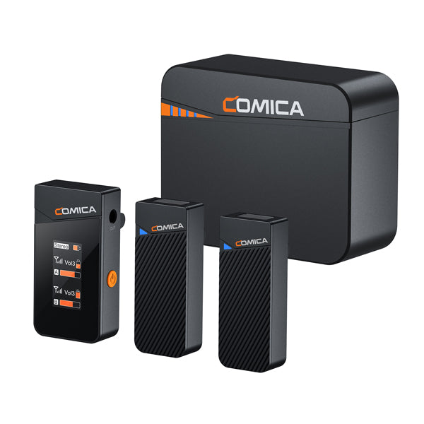 Comica Vimo C ميكروفون لاسلكي مزدوج