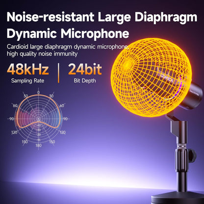 ميكروفون الألعاب الديناميكي D10™